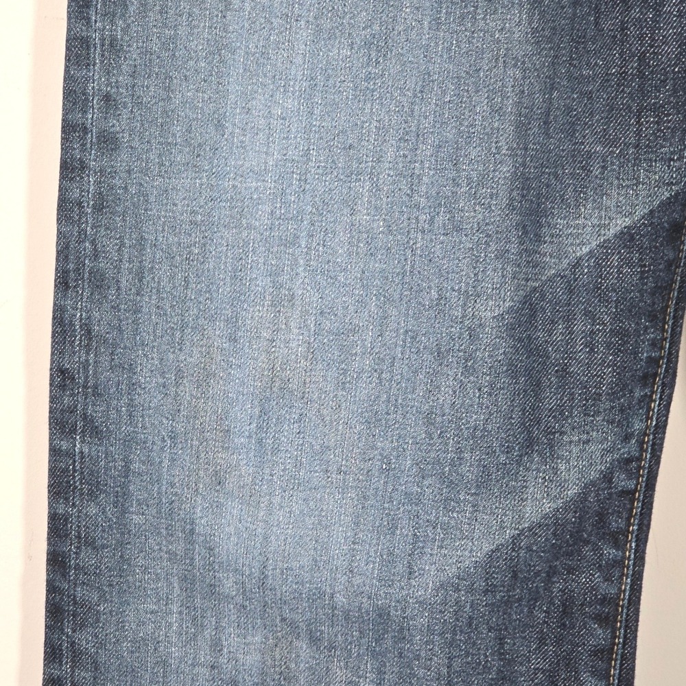 7 For All Mankind Austyn Relaxed Straight  Dark Wash Blue Jeans Mens 32x29 - Picture 11 of 11